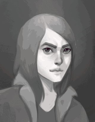 Brushtest Portrait Gif