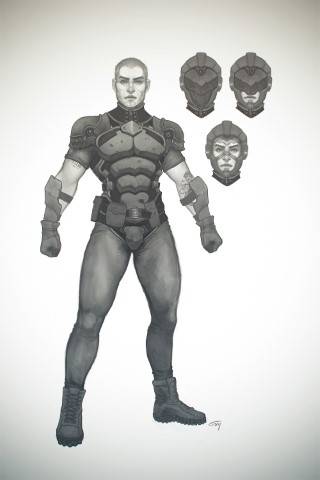Scifi Soldier