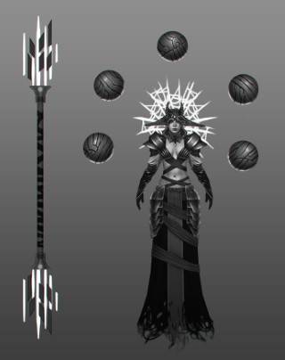 Caster Character Concept 02