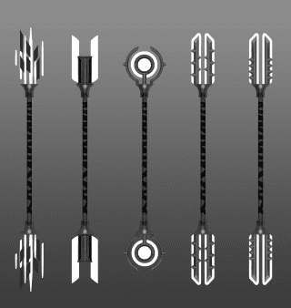 Caster Character Weapon Concepts